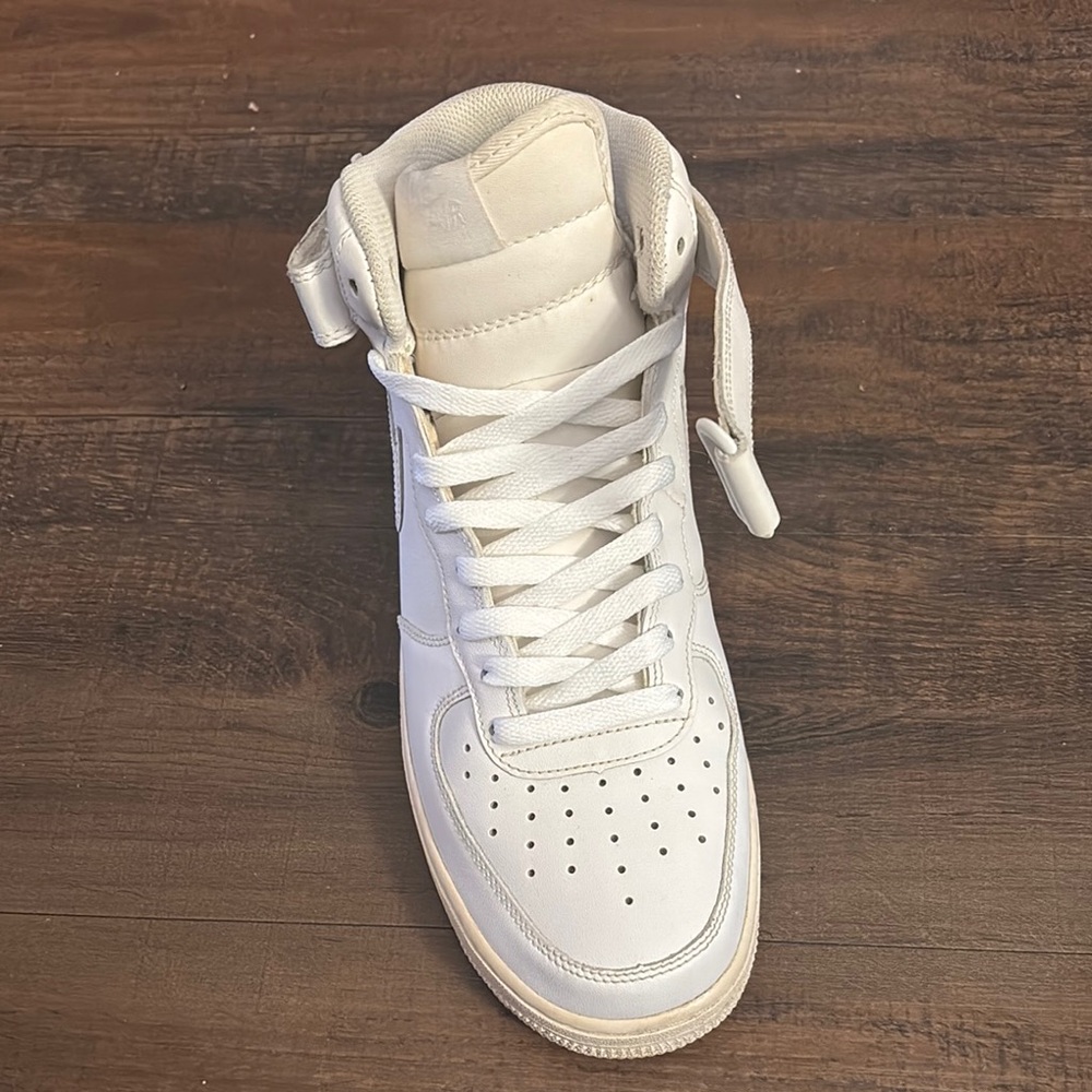 Nike White High-Top Sneakers